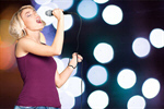 Сlipart Singer Singing Karaoke Microphone Women   BillionPhotos