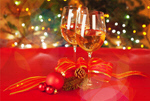 Сlipart Christmas Wine Holiday Table Christmas Ornament   BillionPhotos