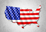 Сlipart USA Map American Flag Flag Unity   BillionPhotos