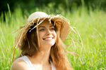 Сlipart field woman outdoor meadow leisure photo  BillionPhotos