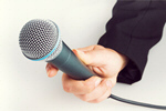 Сlipart Microphone Interview Human Hand Sound Recording Equipment interviewee   BillionPhotos