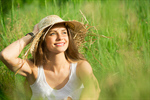 Сlipart field woman outdoor meadow leisure photo  BillionPhotos
