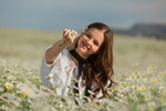Сlipart field flower chamomile child pollen photo  BillionPhotos