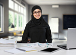 Сlipart emir emirati student woman office   BillionPhotos