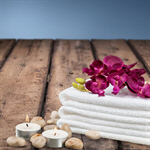 Сlipart serenity spa natural towels white   BillionPhotos