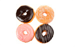 Сlipart Donut Variation Pastry White Glazed photo  BillionPhotos