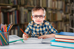 Сlipart school kid glasses children blackboard   BillionPhotos