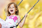 Сlipart Child Playing Playground Little Girls Swing   BillionPhotos