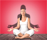 Сlipart Yoga Meditating Women Relaxation Wellbeing   BillionPhotos