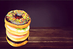 Сlipart Donuts on desk Candy Donut Cake Unhealthy Eating   BillionPhotos