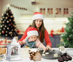 Сlipart young 7 dessert christmas new year activity time   BillionPhotos