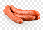 Сlipart Sausage Raw Meat Isolated Pork photo cut out BillionPhotos