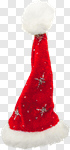 Сlipart Santa Hat Christmas Hat White Red photo cut out BillionPhotos