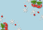 Сlipart winter christmas background blue table   BillionPhotos