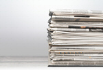 Сlipart newspaper media press journalism folded   BillionPhotos