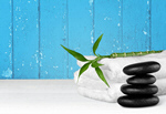 Сlipart Spa Treatment Towel Bamboo Stone Zen-like   BillionPhotos