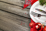 Сlipart christmas table setting xmas plate   BillionPhotos