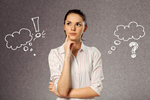 Сlipart Thinking Choice Questionnaire Decisions Women   BillionPhotos