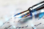 Сlipart Signature with a fountain pen Pen Writing Letter Signature   BillionPhotos