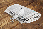 Сlipart newspaper media press journalism folded   BillionPhotos
