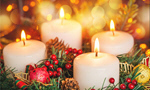 Сlipart Christmas Candle Advent Wreath Holiday   BillionPhotos