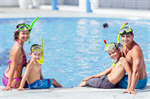 Сlipart Family Asian Ethnicity Swimming Pool Vacations Cheerful photo  BillionPhotos