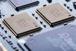 Сlipart processor circuit microchip board closeup photo  BillionPhotos