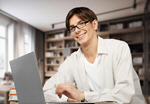 Сlipart work computer man office professional   BillionPhotos