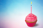 Сlipart birthday cake candle cupcake background   BillionPhotos