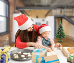 Сlipart young 7 dessert christmas new year activity time   BillionPhotos
