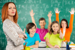 Сlipart teacher school back career desk   BillionPhotos