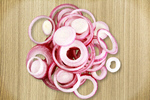 Сlipart onion red ring background chopped   BillionPhotos