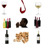 Сlipart Wine Alcohol Wine Bottle Bottle Red Wine Label   BillionPhotos