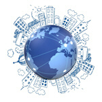 Сlipart Globe Internet Global Communications Communication Global Business   BillionPhotos