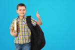 Сlipart kid school backpack student shopping   BillionPhotos