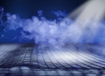 Сlipart smoke spotlight abstract black blue   BillionPhotos