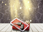 Сlipart Car Gift New Christmas Key   BillionPhotos