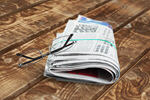 Сlipart newspaper media press journalism folded   BillionPhotos
