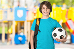 Сlipart soccer boy play smile schoolbag school   BillionPhotos