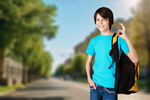 Сlipart school schoolbag boy walking change   BillionPhotos