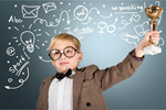 Сlipart child winer child smart kid pupil   BillionPhotos
