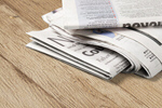 Сlipart newspaper media press journalism folded   BillionPhotos