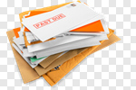 Сlipart Mail Stack Envelope Letter Junk Mail photo cut out BillionPhotos