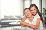 Сlipart couple hug happy woman man   BillionPhotos