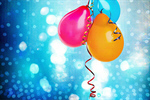 Сlipart Party Balloon Backgrounds Celebration Streamer   BillionPhotos