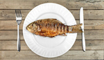 Сlipart fish plate cooked white carp   BillionPhotos