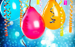 Сlipart Party Balloon Backgrounds Celebration Streamer   BillionPhotos