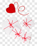 Сlipart Valentine day composition valentine day background gift photo cut out BillionPhotos