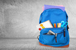 Сlipart backpack on the table school bag backpack knapsack   BillionPhotos