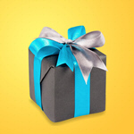 Сlipart present gift christmas box green   BillionPhotos